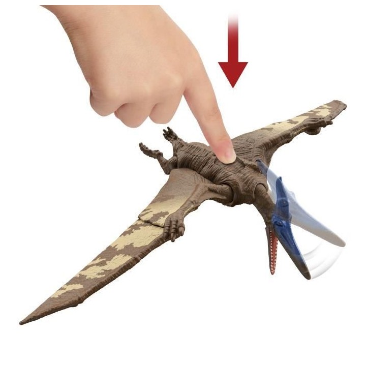 JURASSIC WORLD - Pteranodon Sonore - Figurines d'action - 4 ans et +