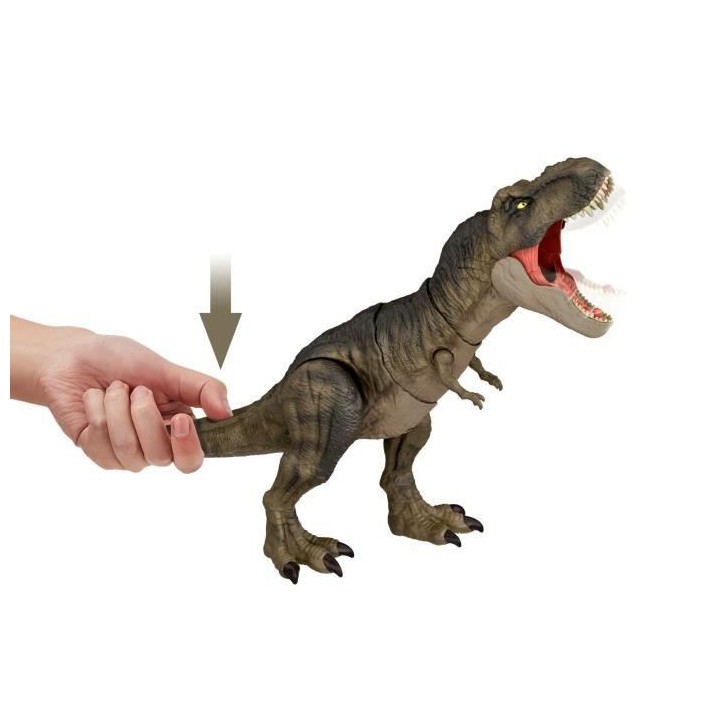 Jurassic World - T-Rex Morsure Extreme - Figurines Dinosaure 50cm - De