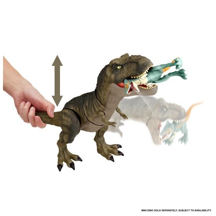 Jurassic World - T-Rex Morsure Extreme - Figurines Dinosaure 50cm - De