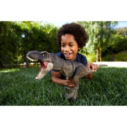 Jurassic World - T-Rex Morsure Extreme - Figurines Dinosaure 50cm - Des 4 ans