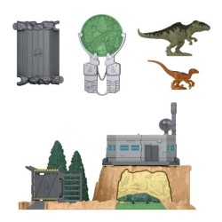 Jurassic World - Coffret Mini Fureur Giant Dino - Figurines D'Action