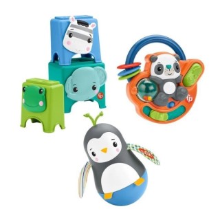 Fisher-Price - Coffret je découvre mes mains - Eveil Bébé - Des 6 m