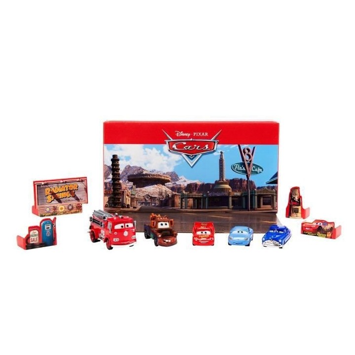 CARS - Pack 5 Vehicules - mini-véhicules - 3 ans et +