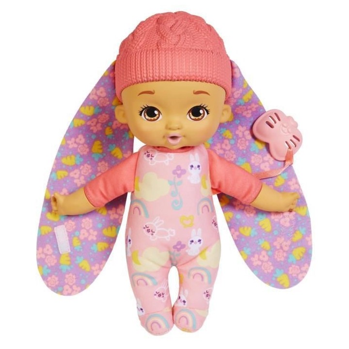 My Garden Baby - Mon Premier Bébé Lapin, Rose, 23cm - Poupée / Poup