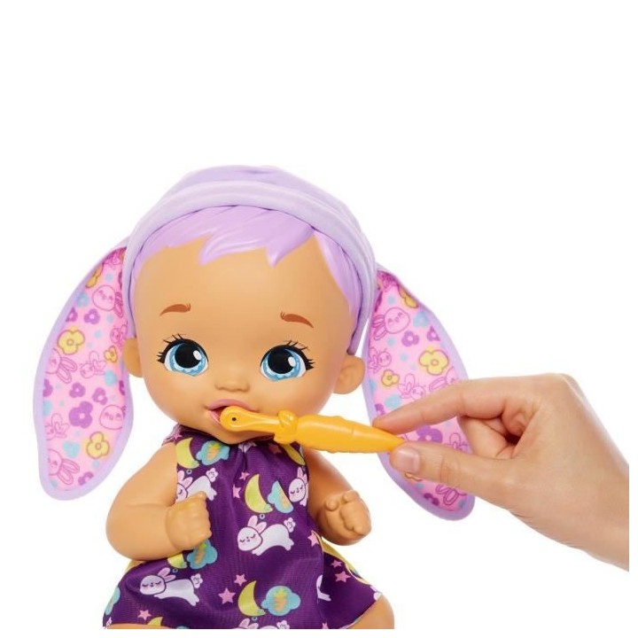 My Garden Baby - Bébé Lapin Se Brosse Les Dents - Poupée / Poupon -
