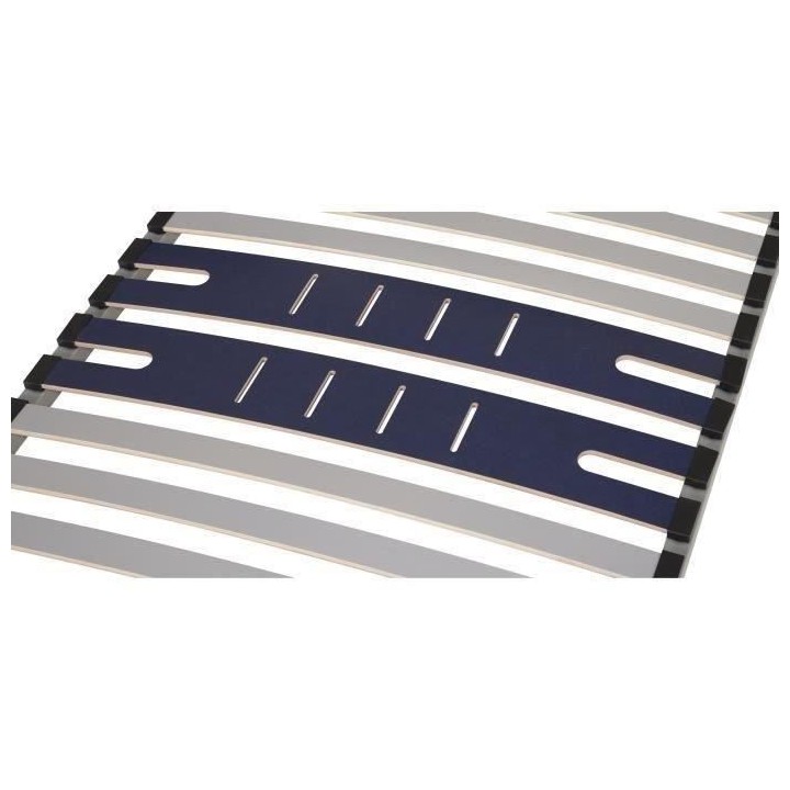 SEDAC MAXI 3 Cadre a lattes 90 x 190 cm - 3 zones de confort