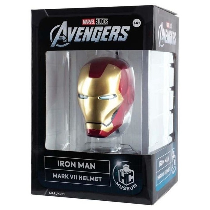 Figurine Casque - EAGLEMOSS - Iron Man Mark VII - 16 cm