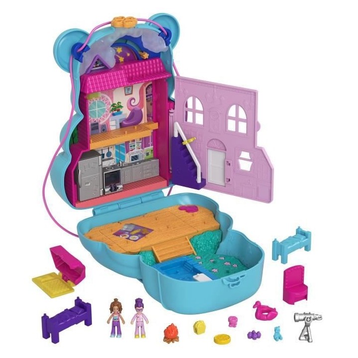Polly Pocket - Sac Ourson Surprises - Poupée Mini-Univers