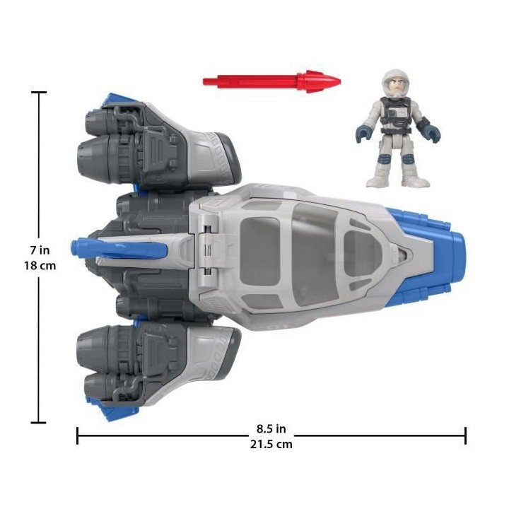 Fisher - Price Imaginext - Lightyear - Buzz Et Son Vaisseau - Figurine