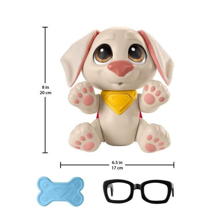 Fisher-Price - Bebe Krypto Super Chien - Figurine 1Er Age