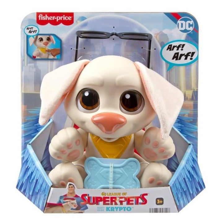 Fisher-Price - Bebe Krypto Super Chien - Figurine 1Er Age