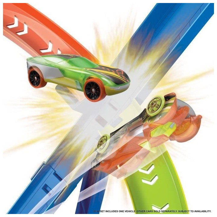 HOT WHEELS - Cyclone Crash - playset - 5 ans et +