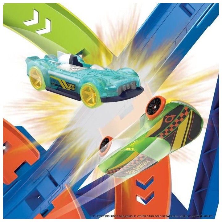 HOT WHEELS - Cyclone Crash - playset - 5 ans et +