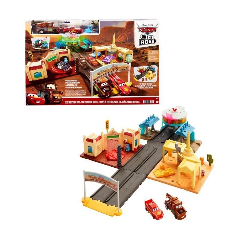 CARS - D+ Coffret Aventure - mini-véhicules - 4 ans et +