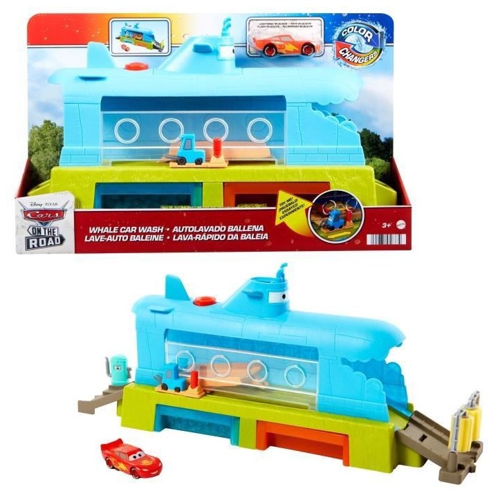 CARS - D+ Car Wash - mini-véhicules - 3 ans et +