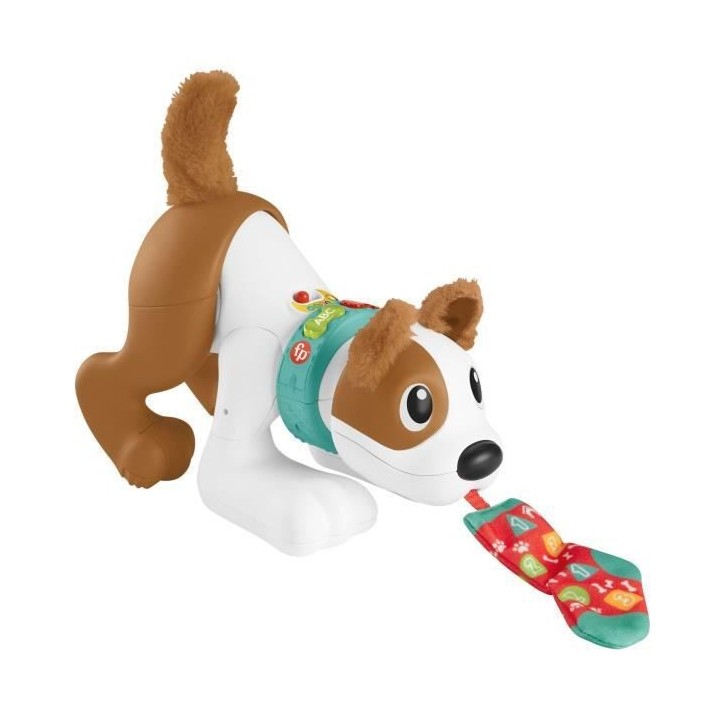 Fisher-Price - Mon Chiot Rampe Avec Moi - Jouet D'Éveil 1Er Age