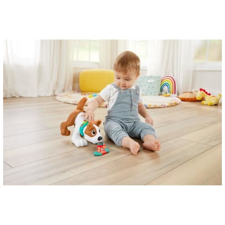 Fisher-Price - Mon Chiot Rampe Avec Moi - Jouet D'Éveil 1Er Age