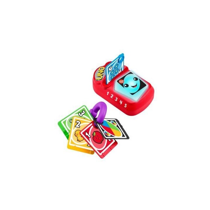 Fisher-Price - Mon Premier Uno Bilingue - Jouet D'Éveil 1Er Age