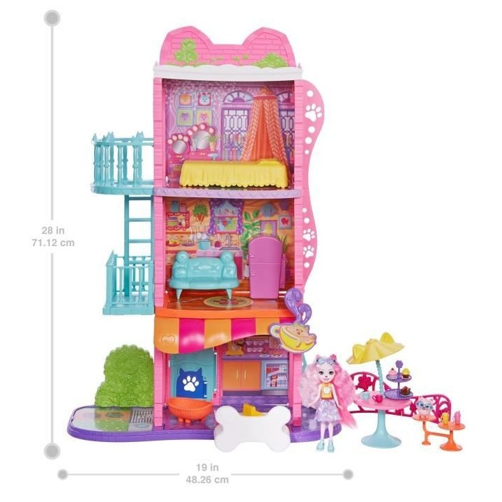 ENCHANTIMALS - Appartement Des Enchantimals - Poupée - 4 ans et +