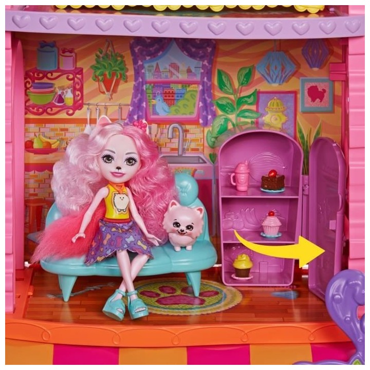 ENCHANTIMALS - Appartement Des Enchantimals - Poupée - 4 ans et +