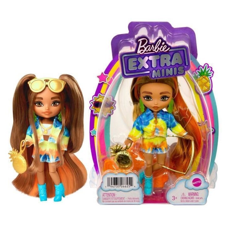 Barbie - Barbie Extra Mini Modele 5 - Poupée - 3 ans et +