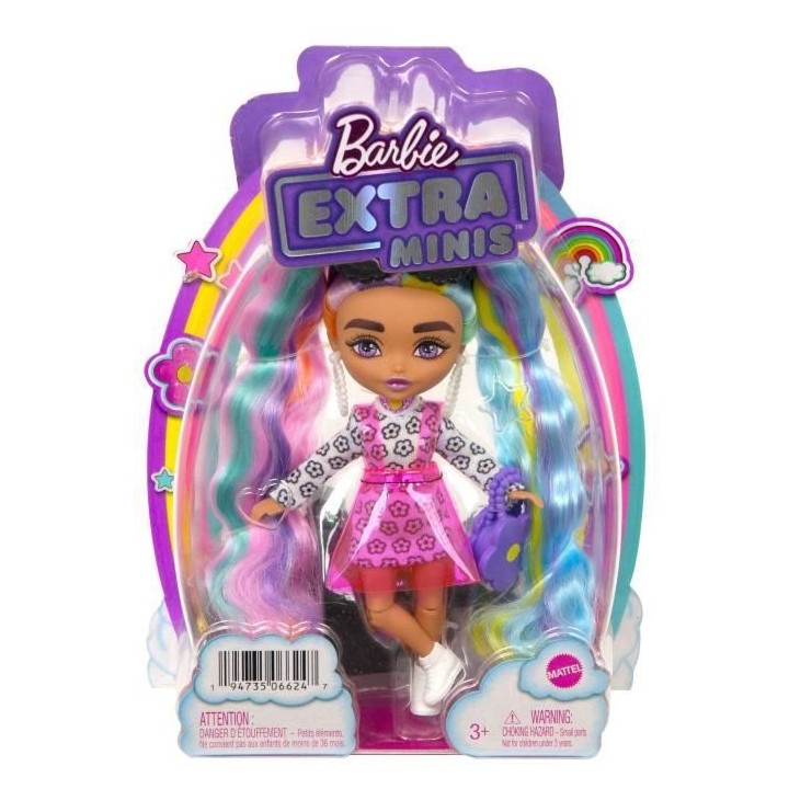 Barbie - Barbie Extra Mini Modele 6 - Poupée - 3 ans et +