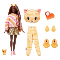 Barbie - Barbie Cutie Reveal Chaton - Poupée - 3 ans et +