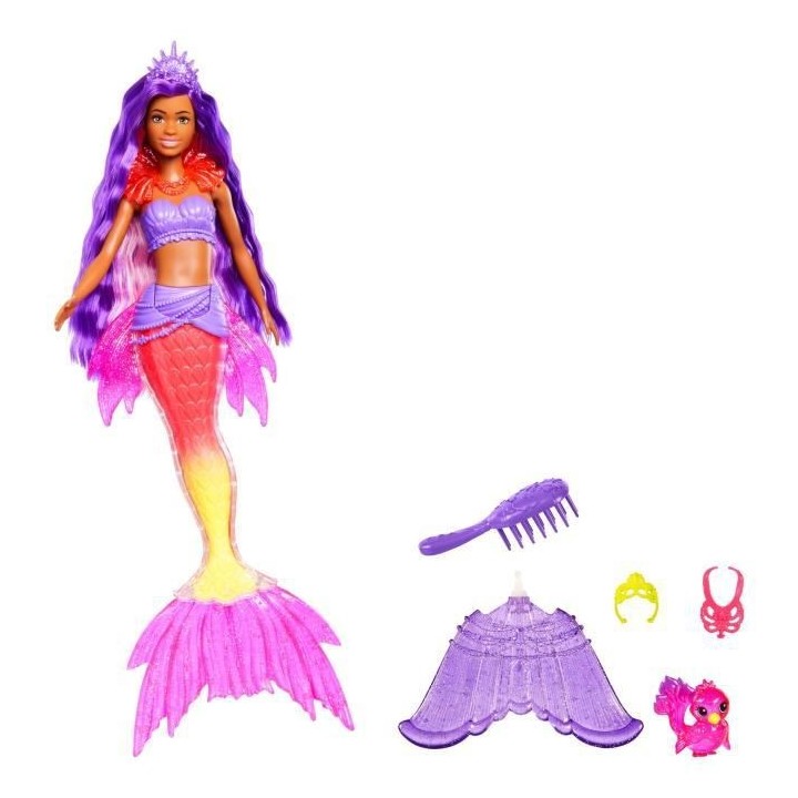 BARBIE - Brooklyn Sirene - Poupée - 3 ans et +