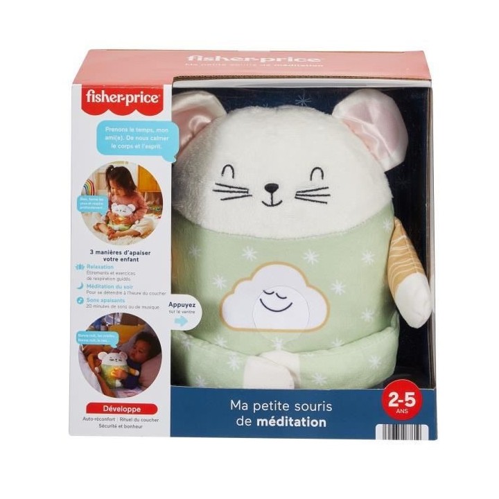 Fisher-Price - Ma Petite Souris De Meditation - Jouet Naissance 1Er Ag