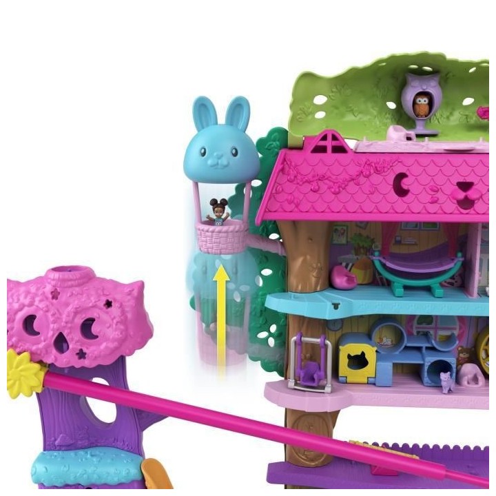 POLLY POCKET - Maison Dans Les Arbres - poupée mini-univers - 4 ans e