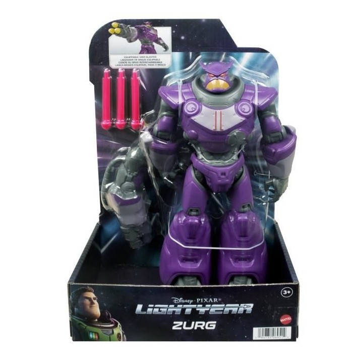 Pixar - Lightyear - Zurg 25Cm           - Figurines D'Action