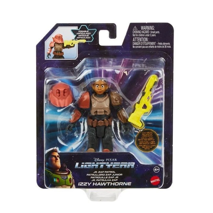 Pixar - Lightyear - Figurine 12Cm Izzy Patrouille - Figurines D'Action