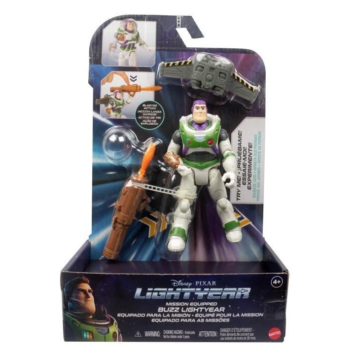 Pixar - Lightyear - Buzz Alpha A Fonctions 12Cm  - Figurines D'Action