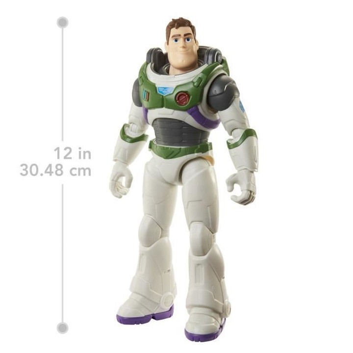 Pixar - Lightyear - Figurine 30Cm Alpha Buzz - Figurines D'Action