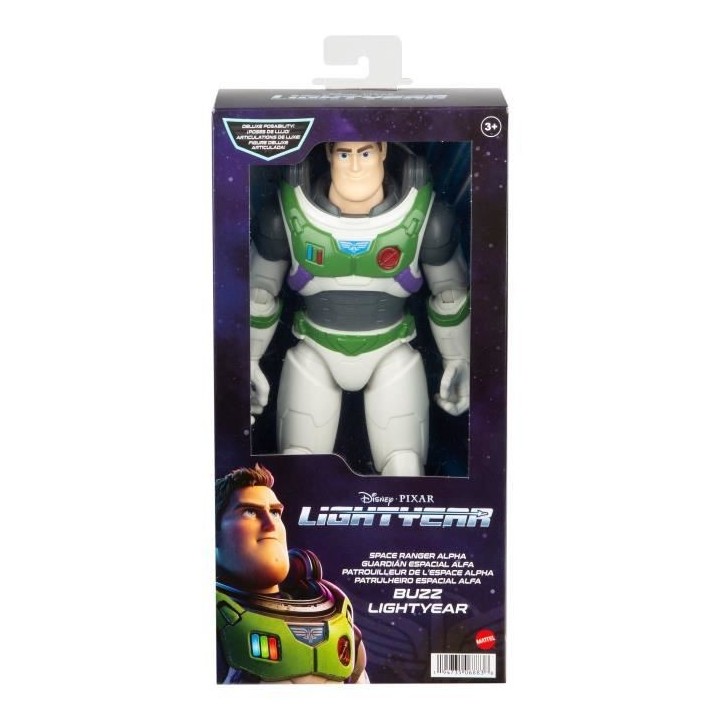 Pixar - Lightyear - Figurine 30Cm Alpha Buzz - Figurines D'Action