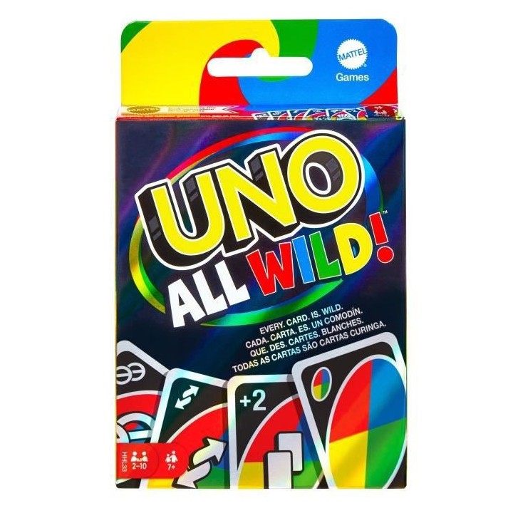 Jeux De Societe - Uno All Wild - Jeux De Société