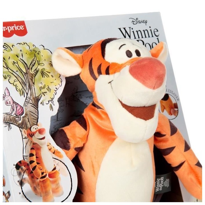 Peluche Tigrou mouvements et sons