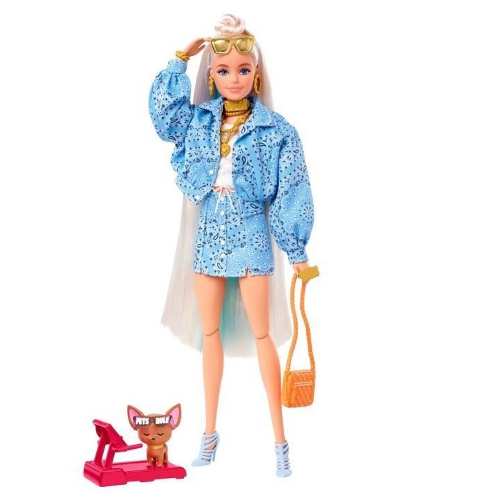 Barbie - Barbie Extra Blonde Bandana - Poupée - 3 ans et +