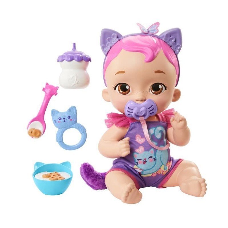 MY GARDEN BABY - Chat A Fonctions - poupée mini-univers - 2 ans et +