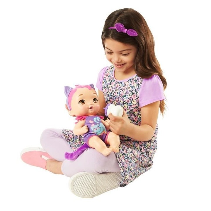 MY GARDEN BABY - Chat A Fonctions - poupée mini-univers - 2 ans et +