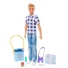 BARBIE - Ken Camping - Poupée - 3 ans et +