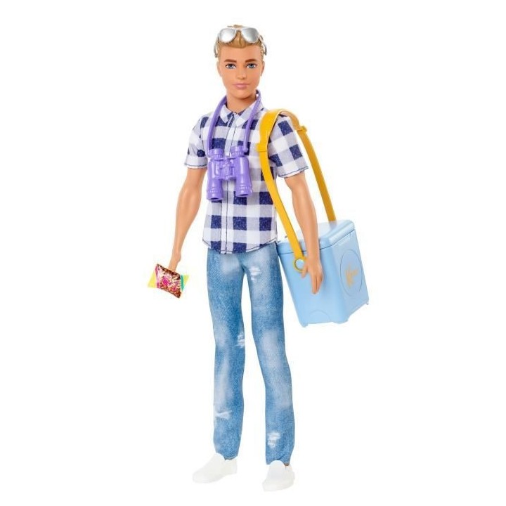 BARBIE - Ken Camping - Poupée - 3 ans et +