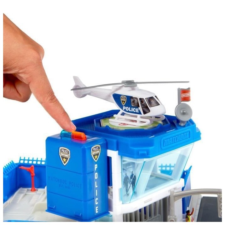 MATCHBOX - Mbx Police Station (Snds) - mini-véhicules - 3 ans et +