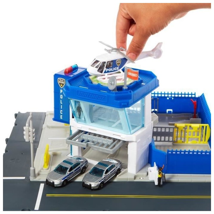 MATCHBOX - Mbx Police Station (Snds) - mini-véhicules - 3 ans et +