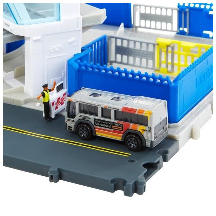 MATCHBOX - Mbx Police Station (Snds) - mini-véhicules - 3 ans et +