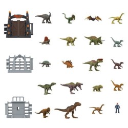 JURASSIC WORLD - CALENDRIER DE L'AVENT - Figurines d'action - 3 ans et +