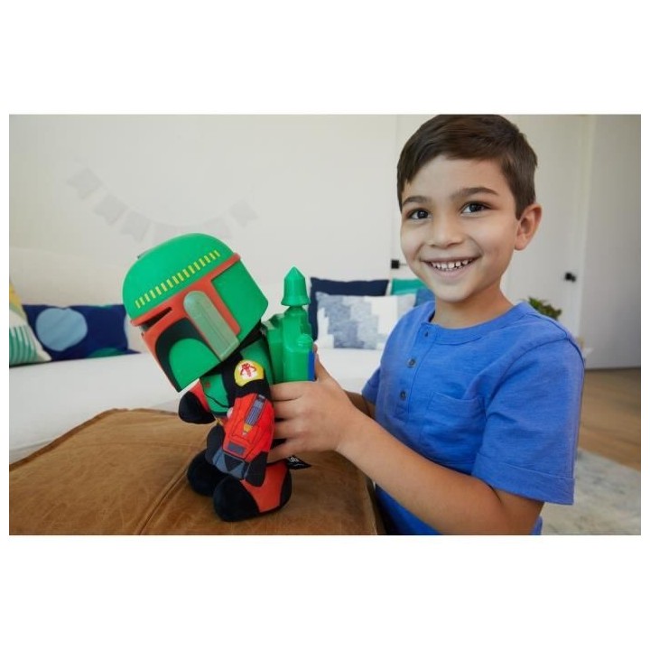 Star Wars - Boba Peluche Fonction 30Cm - Peluche