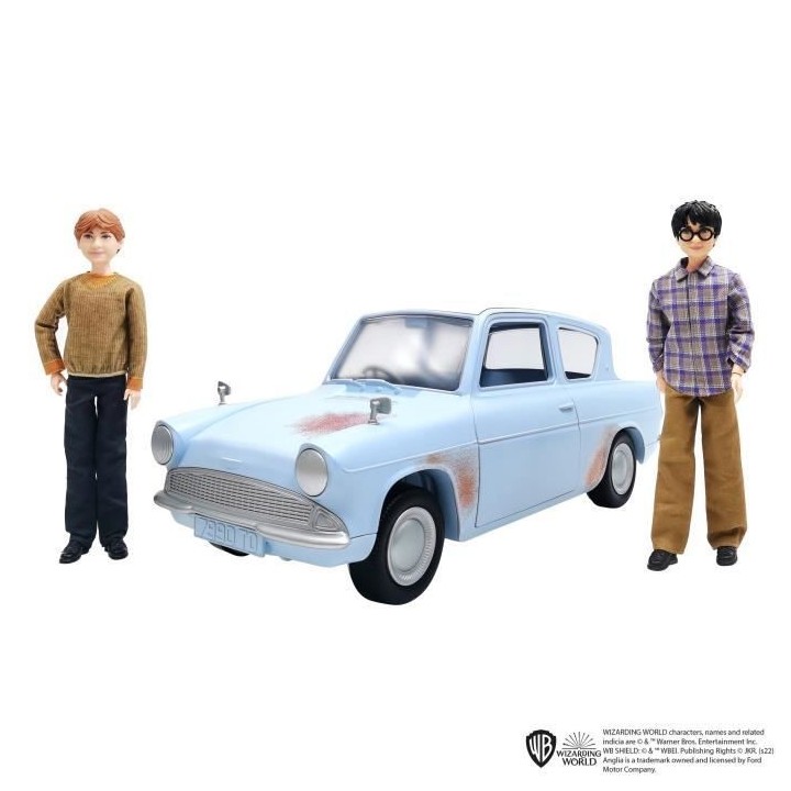 HARRY POTTER - Voiture Volante Et 2 Poupées - Poupée - 6 ans et +