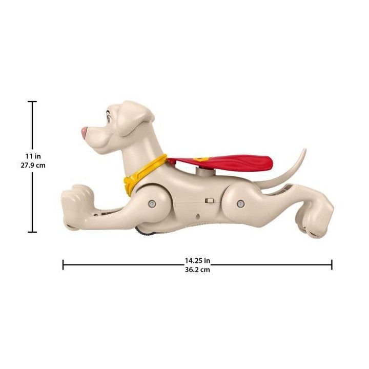 Fisher-Price - Krypto Super Chien Decolle - Figurine 1Er Age