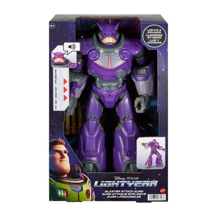 PIXAR - Mega Zurg - Figurines d'action - 3 ans et +